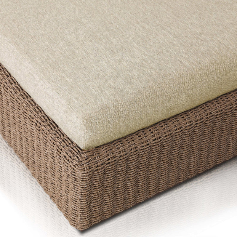 Lorelei Outdoor Double Chaise - Alessi Buff