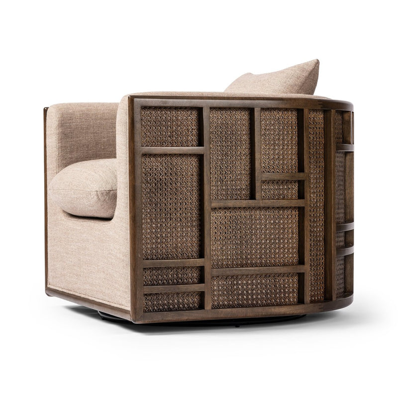 June Swivel Chair - Alcala Fawn