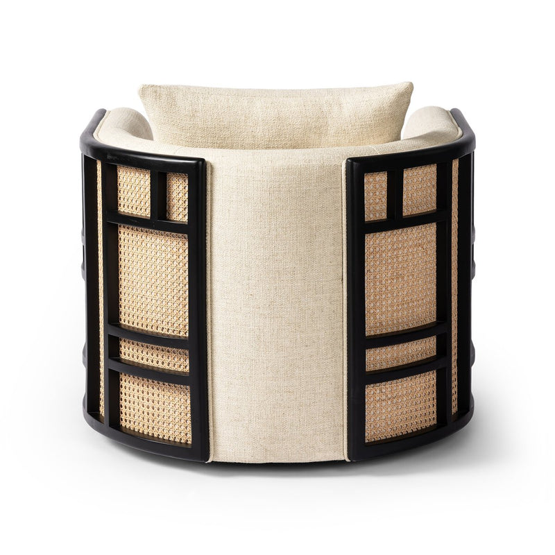 June Swivel Chair - Thames Cream
