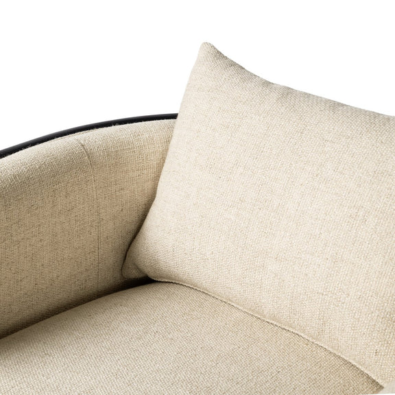 June Swivel Chair - Thames Cream