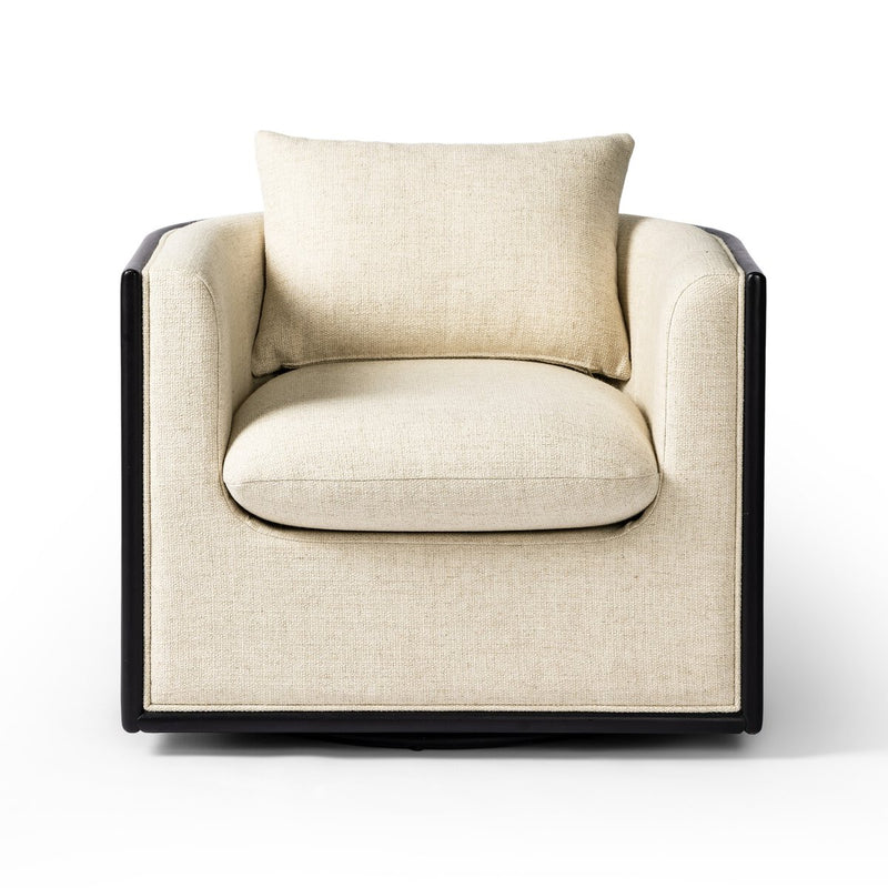 June Swivel Chair - Thames Cream