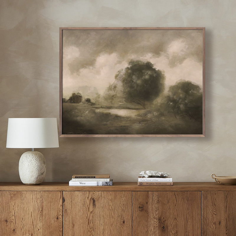 Peace Like A River #3 by Hannah Winters - Rustic Walnut