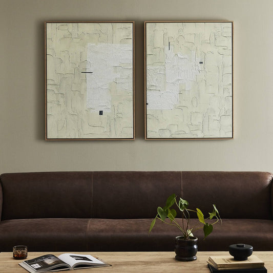 Gary 014 Diptych by Jade Dacay - White Oak Floater