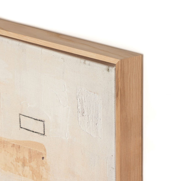 Untitled 003 by Jade Dacay - White Oak Floater