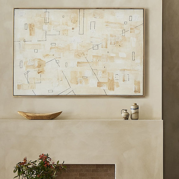 Untitled 003 by Jade Dacay - White Oak Floater