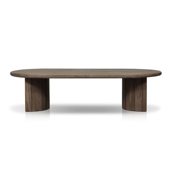 Paden Outdoor Coffee Table - Stained Toasted Brown-fsc