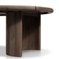 Paden Outdoor Coffee Table - Stained Toasted Brown-fsc