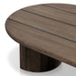 Paden Outdoor Coffee Table - Stained Toasted Brown-fsc