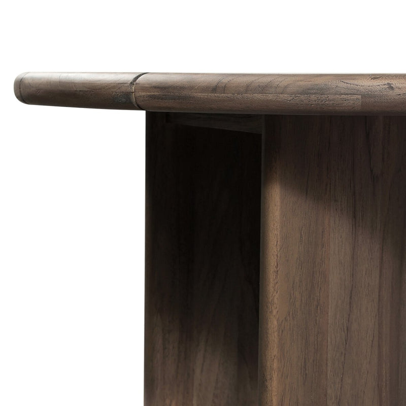 Paden Outdoor Coffee Table - Stained Toasted Brown-fsc