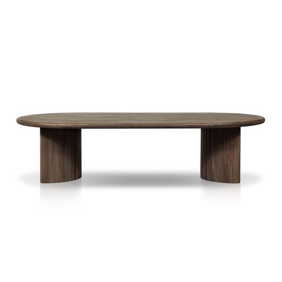 Paden Outdoor Coffee Table - Stained Toasted Brown-fsc