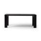 Millie Dining Table - Drifted Matte Black
