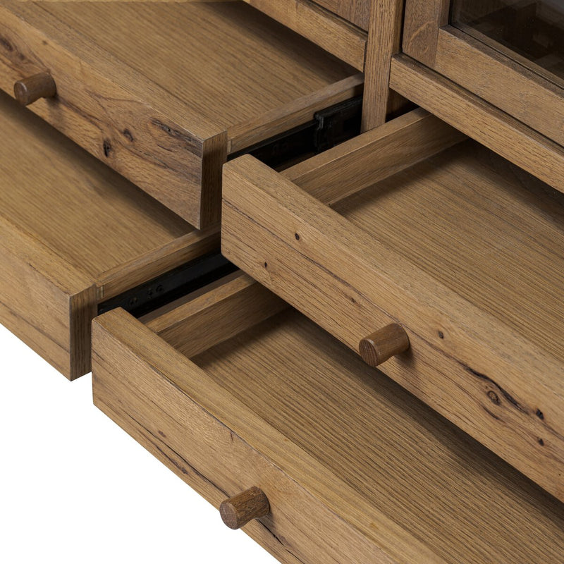 Bergstrom Cabinet - Warm Natural Oak