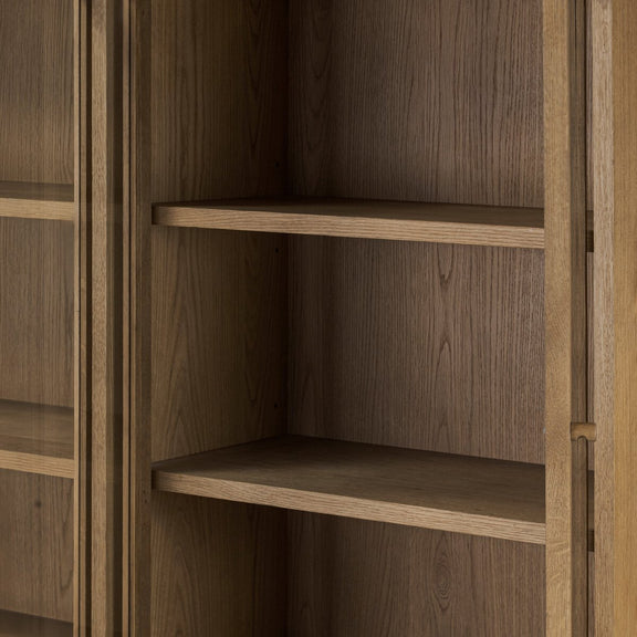 Bergstrom Cabinet - Warm Natural Oak