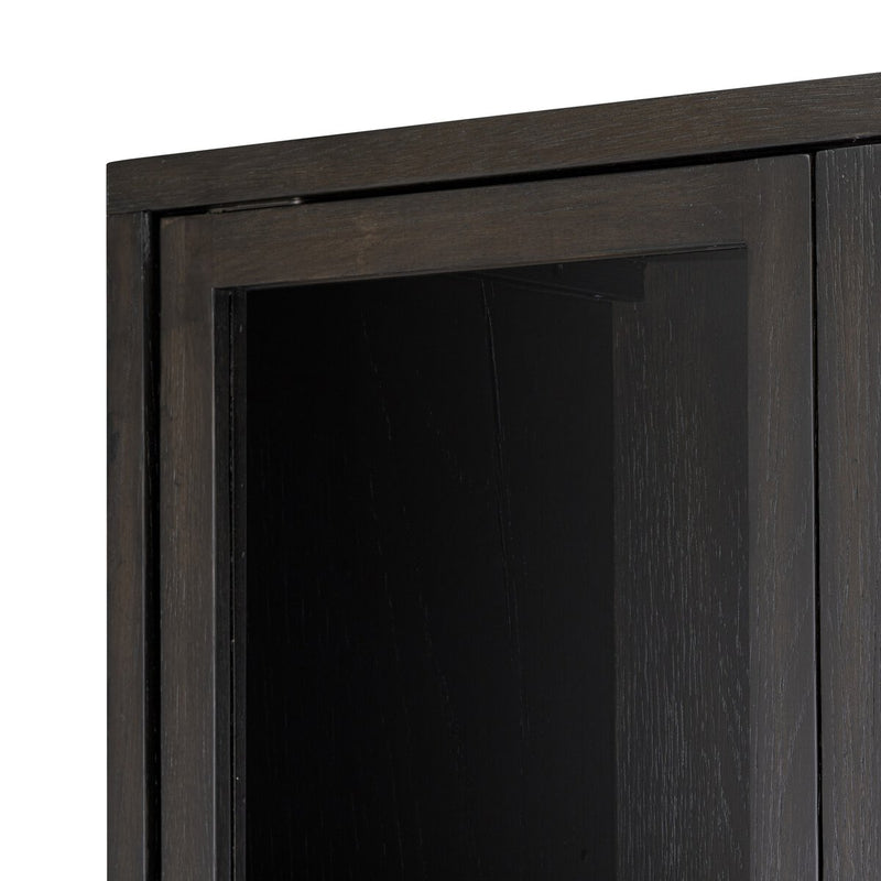 Bergstrom Cabinet - Smoked Black