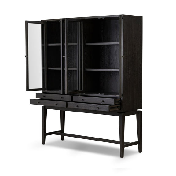 Bergstrom Cabinet - Smoked Black