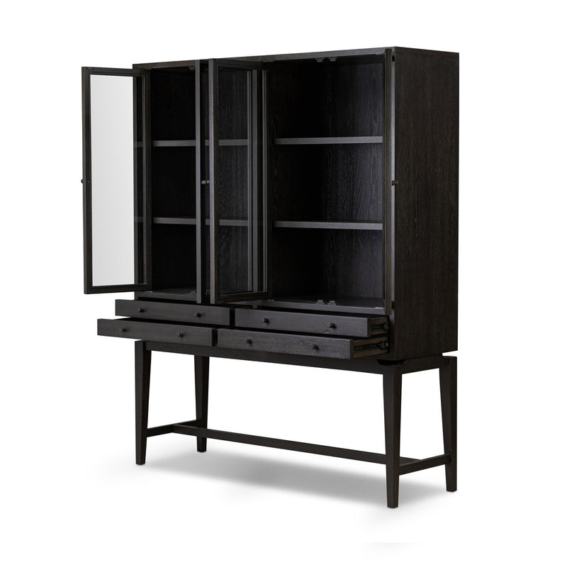 Bergstrom Cabinet - Smoked Black