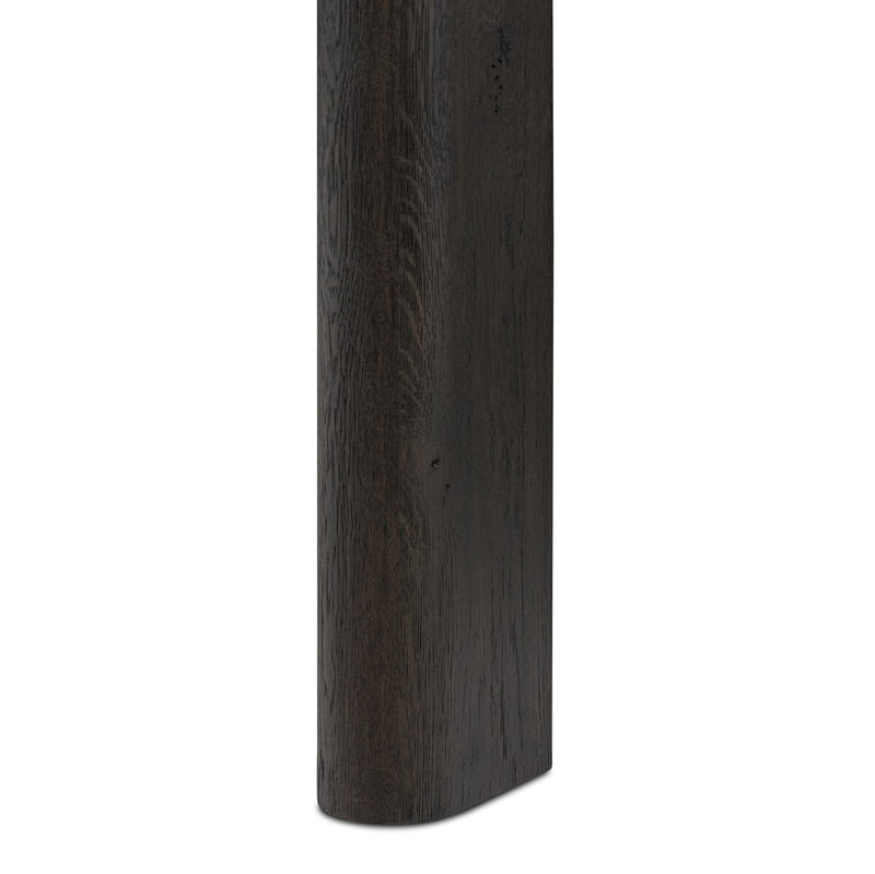 Noeline Extension Dining Table - Cracked Smoked Black Veneer