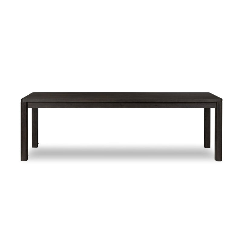 Noeline Extension Dining Table - Cracked Smoked Black Veneer