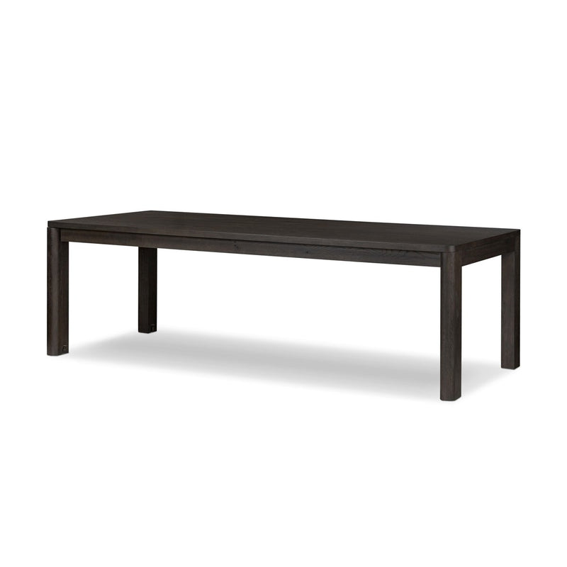 Noeline Extension Dining Table - Cracked Smoked Black Veneer