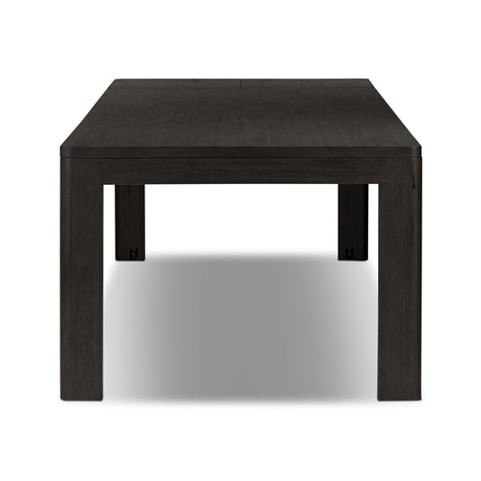 Noeline Extension Dining Table - Cracked Smoked Black Veneer