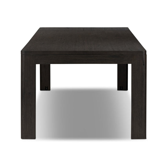 Noeline Extension Dining Table - Cracked Smoked Black Veneer