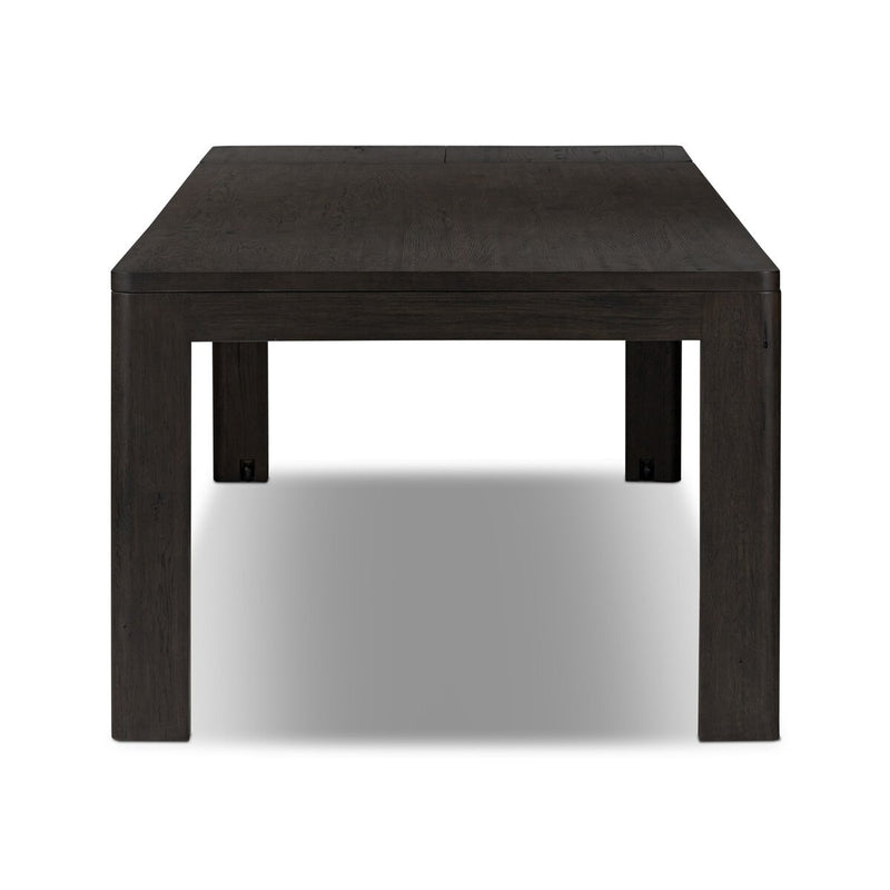 Noeline Extension Dining Table - Cracked Smoked Black Veneer
