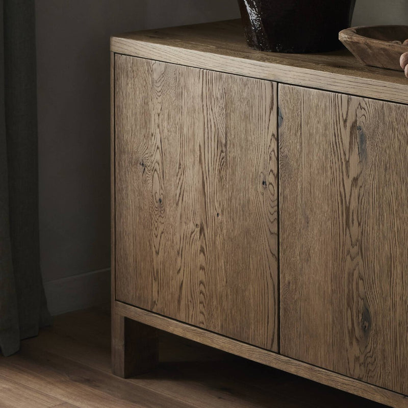 Noeline Sideboard - Resawn Worn Oak