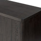Noeline Sideboard - Cracked Smoked Black Veneer