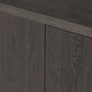 Noeline Sideboard - Cracked Smoked Black Veneer