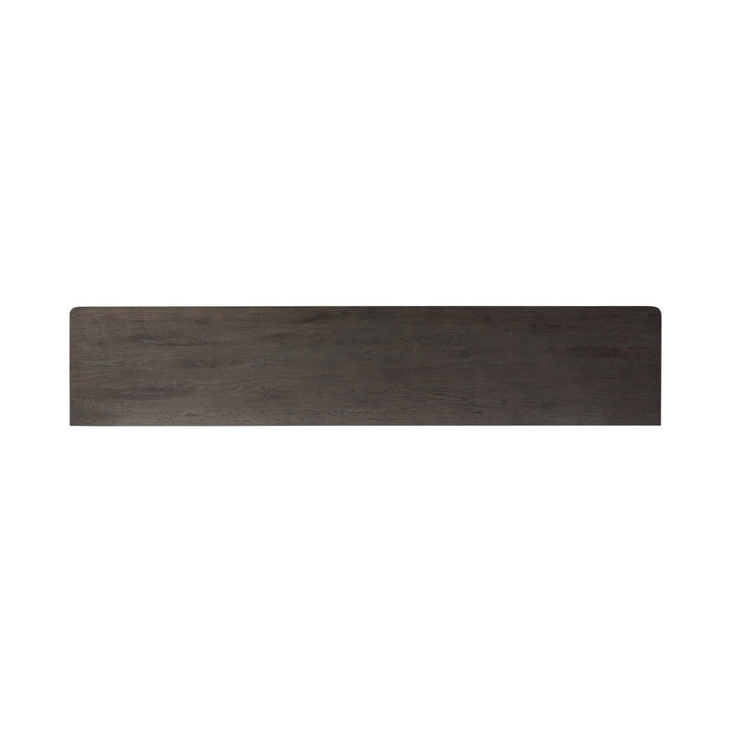 Noeline Sideboard - Cracked Smoked Black Veneer