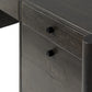 Reza Desk - Worn Black Parawood