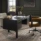 Reza Desk - Worn Black Parawood
