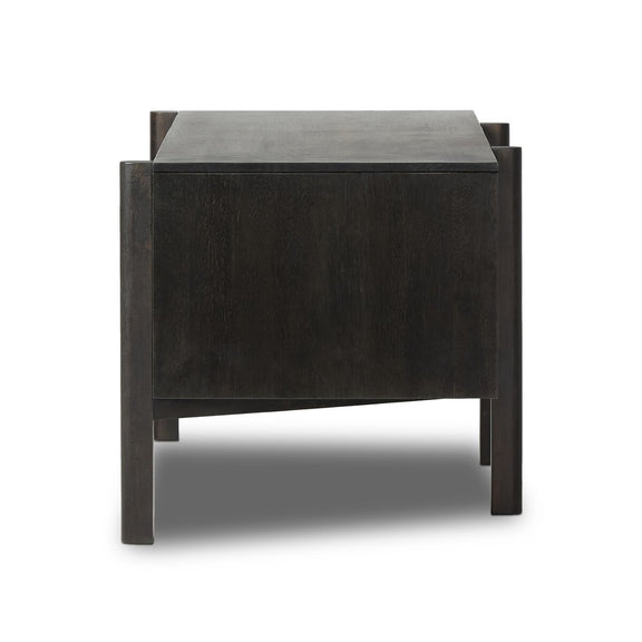 Reza Desk - Worn Black Parawood