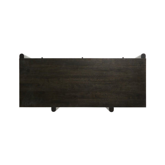 Reza Desk - Worn Black Parawood