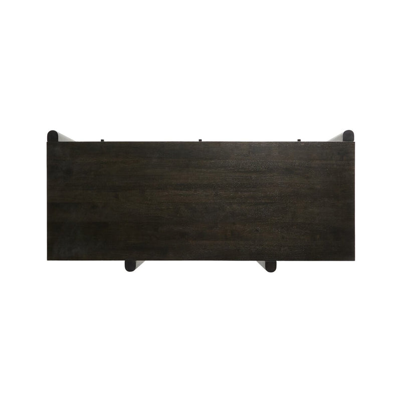 Reza Desk - Worn Black Parawood