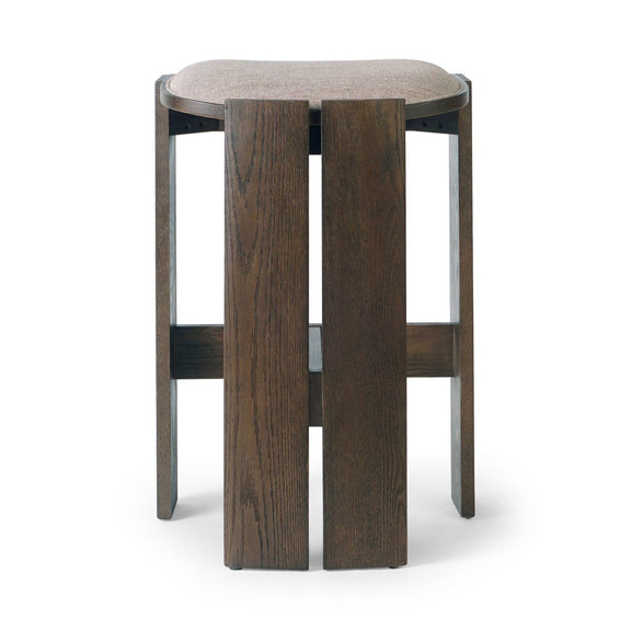 Hoven Backless Bar + Counter Stool - Alcala Fawn