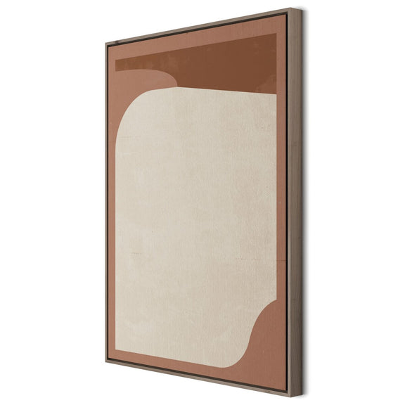 Tonal Study I by Coup d'Esprit - Rustic Walnut Floater