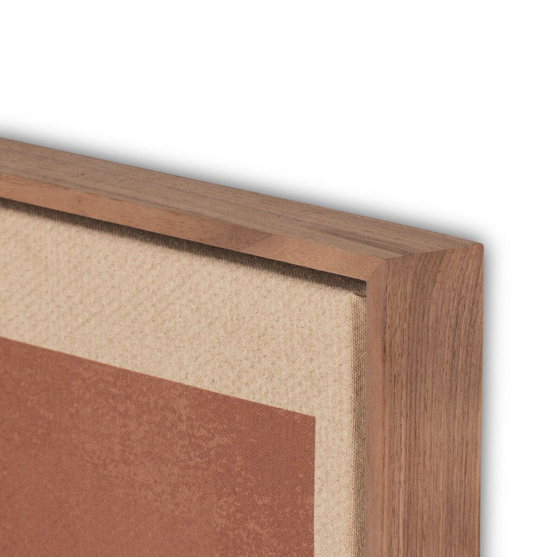 Tonal Study II by Coup d'Esprit - Rustic Walnut Floater