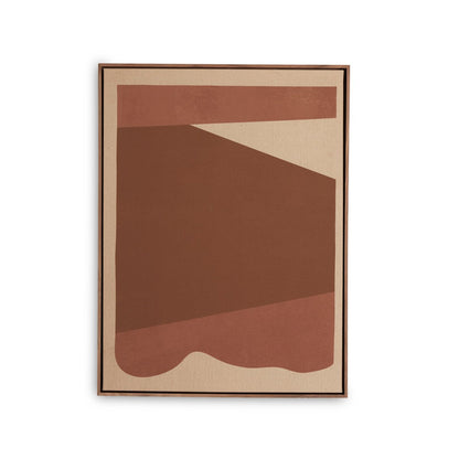 Tonal Study II by Coup d'Esprit - Rustic Walnut Floater