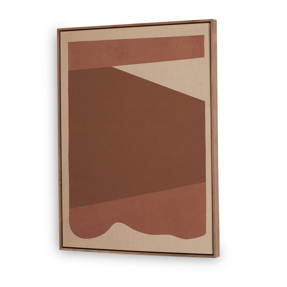 Tonal Study II by Coup d'Esprit - Rustic Walnut Floater