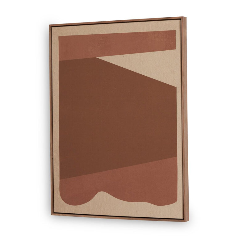 Tonal Study II by Coup d'Esprit - Rustic Walnut Floater