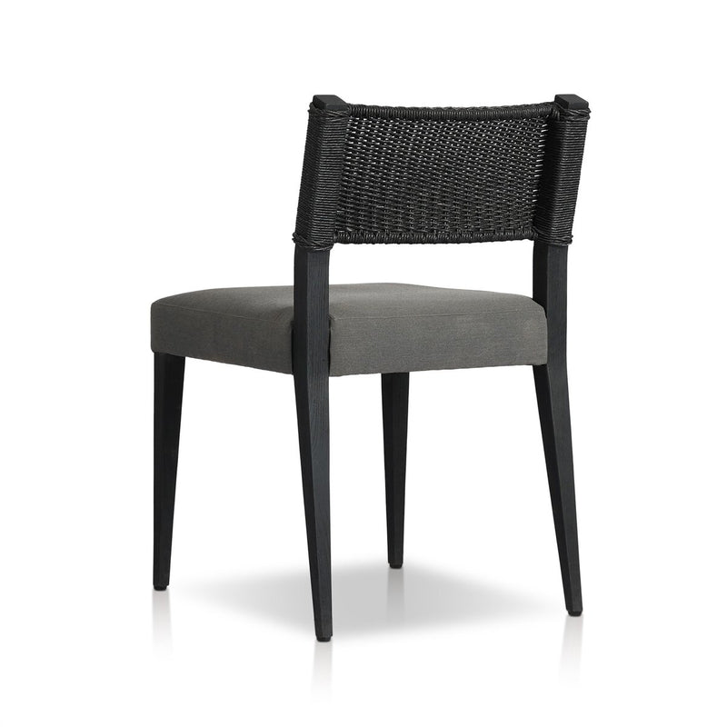 Ferris Outdoor Dining Chair - Arashi Graphite