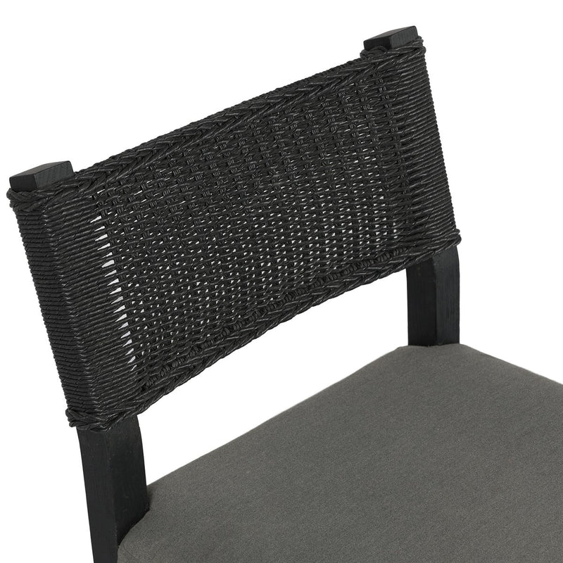 Ferris Outdoor Dining Chair - Arashi Graphite