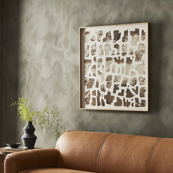 Block Sand I by Coup d'Esprit - White Oak Floater