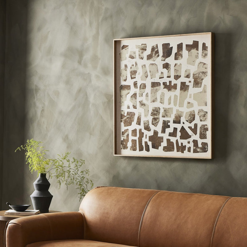 Block Sand I by Coup d'Esprit - White Oak Floater
