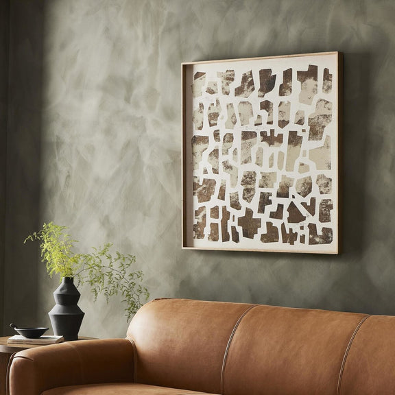 Block Sand I by Coup d'Esprit - White Oak Floater