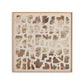 Block Sand I by Coup d'Esprit - White Oak Floater
