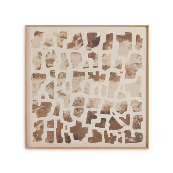 Block Sand I by Coup d'Esprit - White Oak Floater
