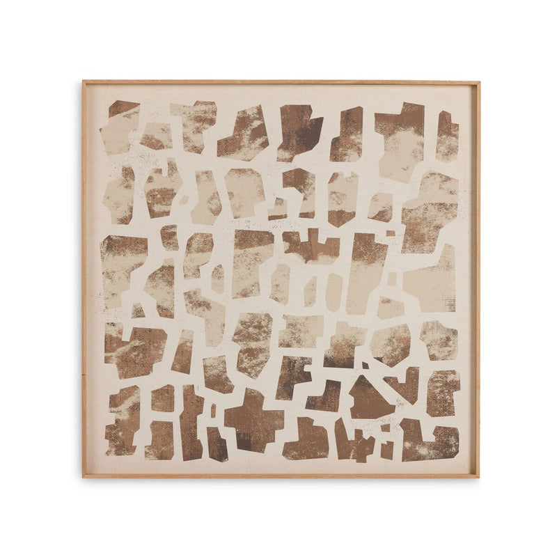 Block Sand I by Coup d'Esprit - White Oak Floater