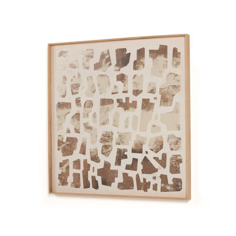 Block Sand I by Coup d'Esprit - White Oak Floater